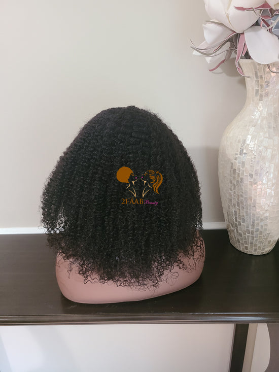 Premium Afro Curly U-Part Wigs