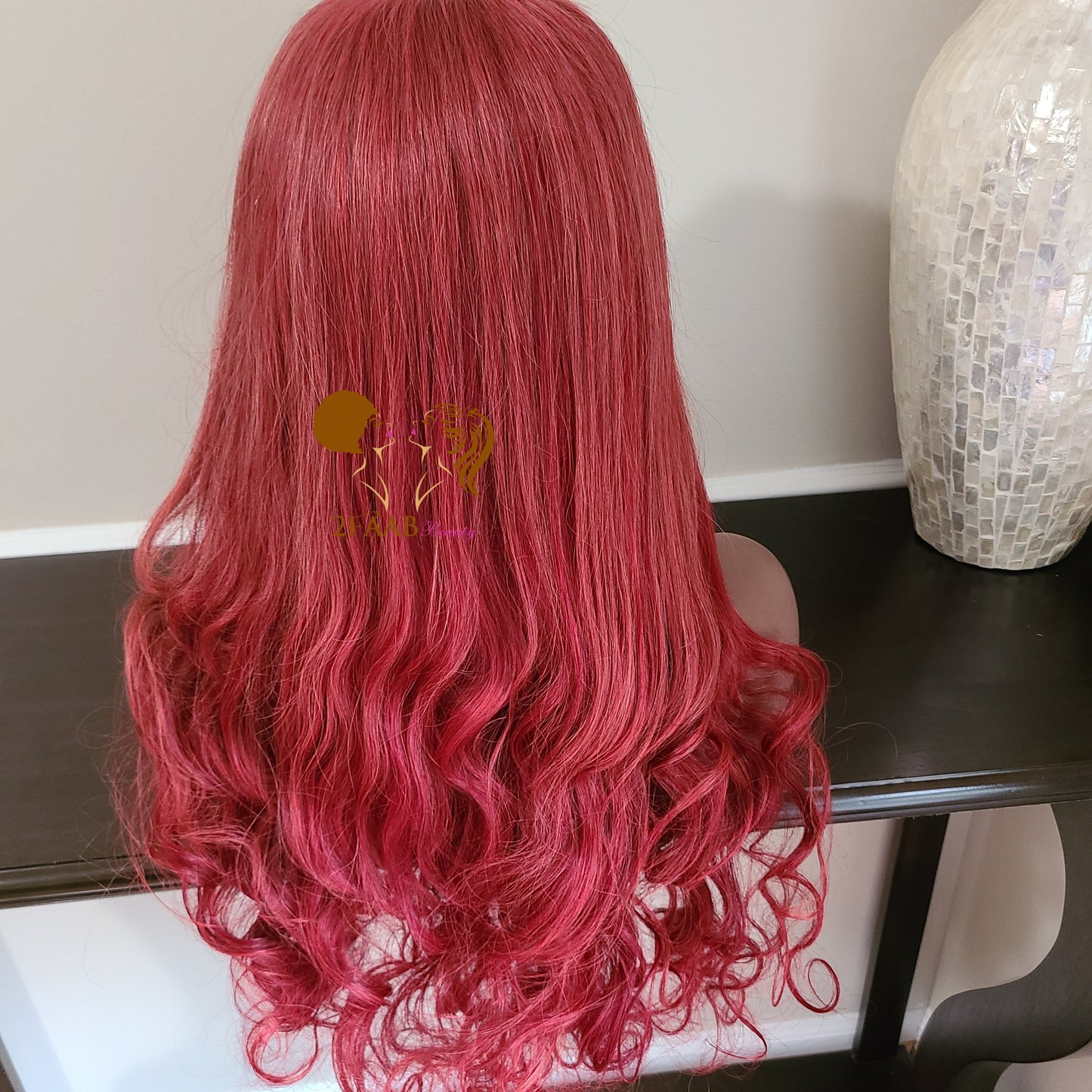 Premium Brownish Red Wigs